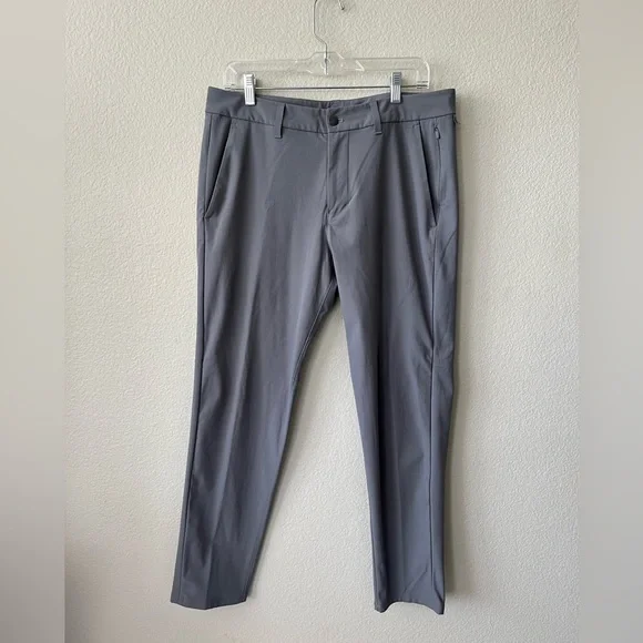 Lululemon ABC Slim-Fit 5 Pocket Pant in Gray Warpstreme Men’s size 32 - Picture 4 of 16